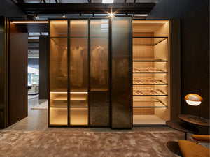 Refined, luxurious wardrobes by Vincent Van Duysen for Molteni & C