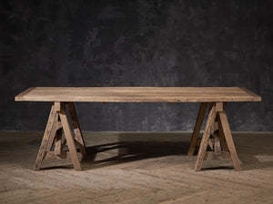 A-frame dining table