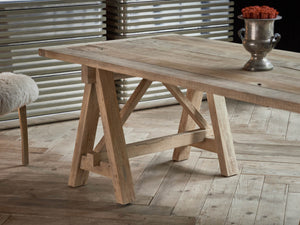 A-frame dining table