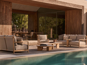 Amanu round coffee table