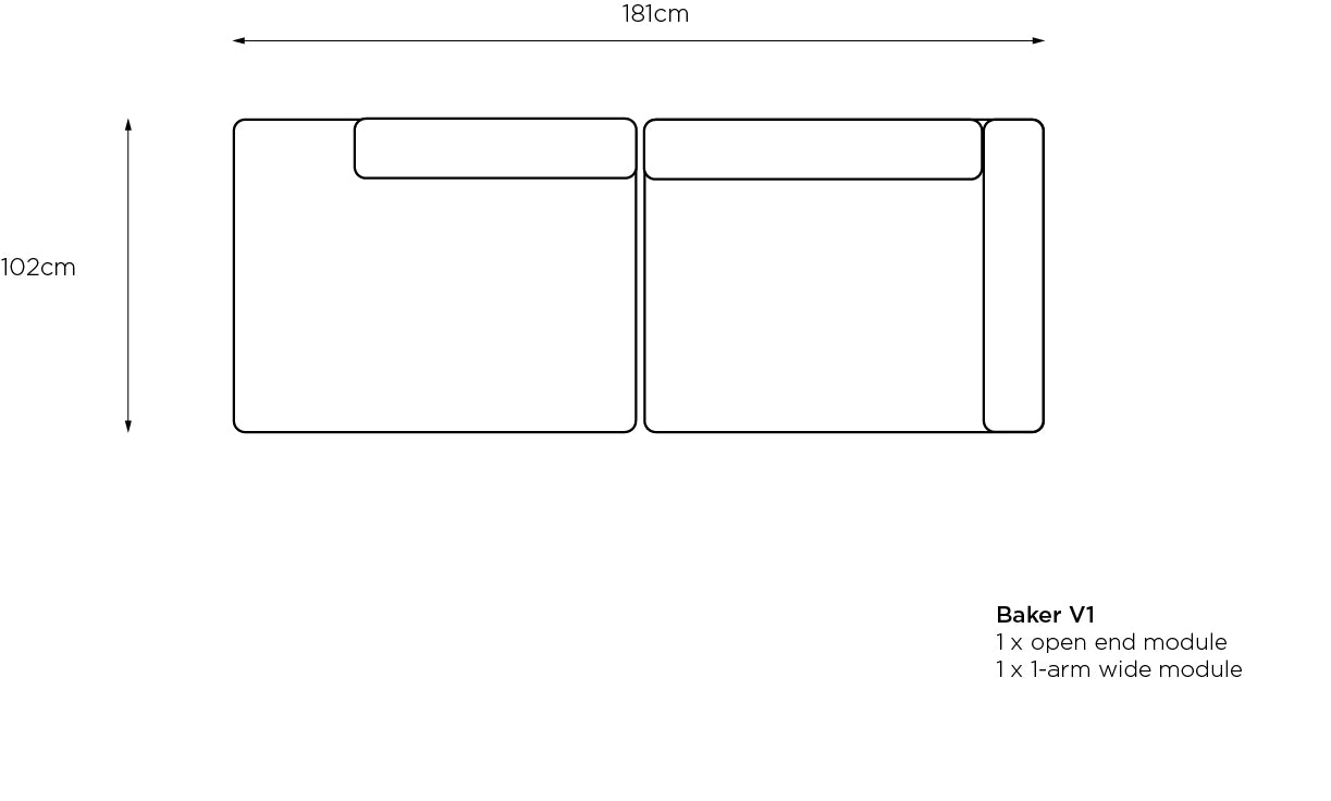 Baker Modular Sofa