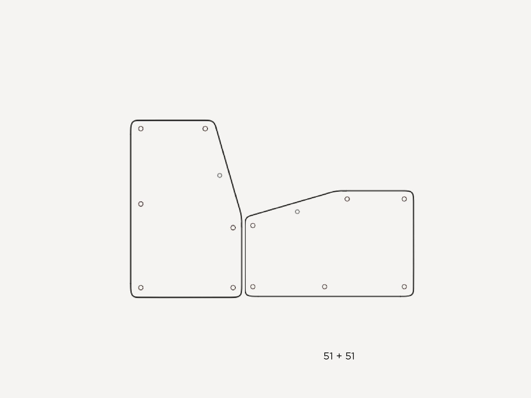Causeway modular sofa