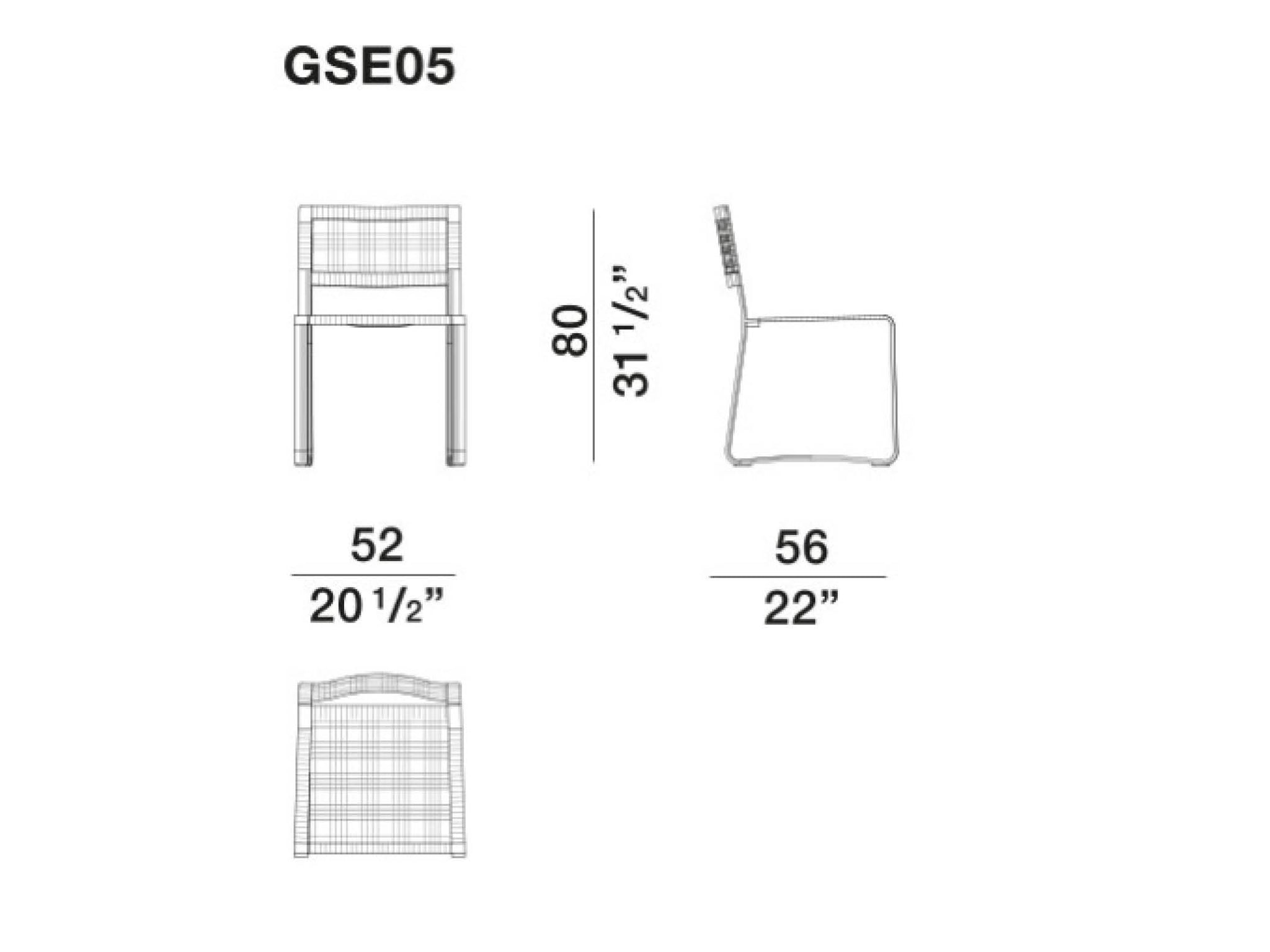 Green Point dining chair