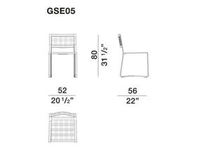 Green Point dining chair