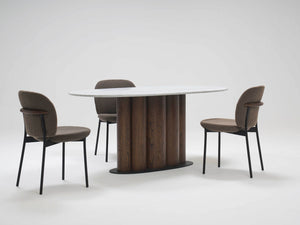 Kora oval dining table