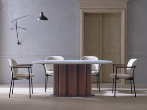 Kora oval dining table