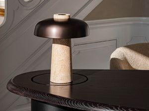 Reverse table lamp