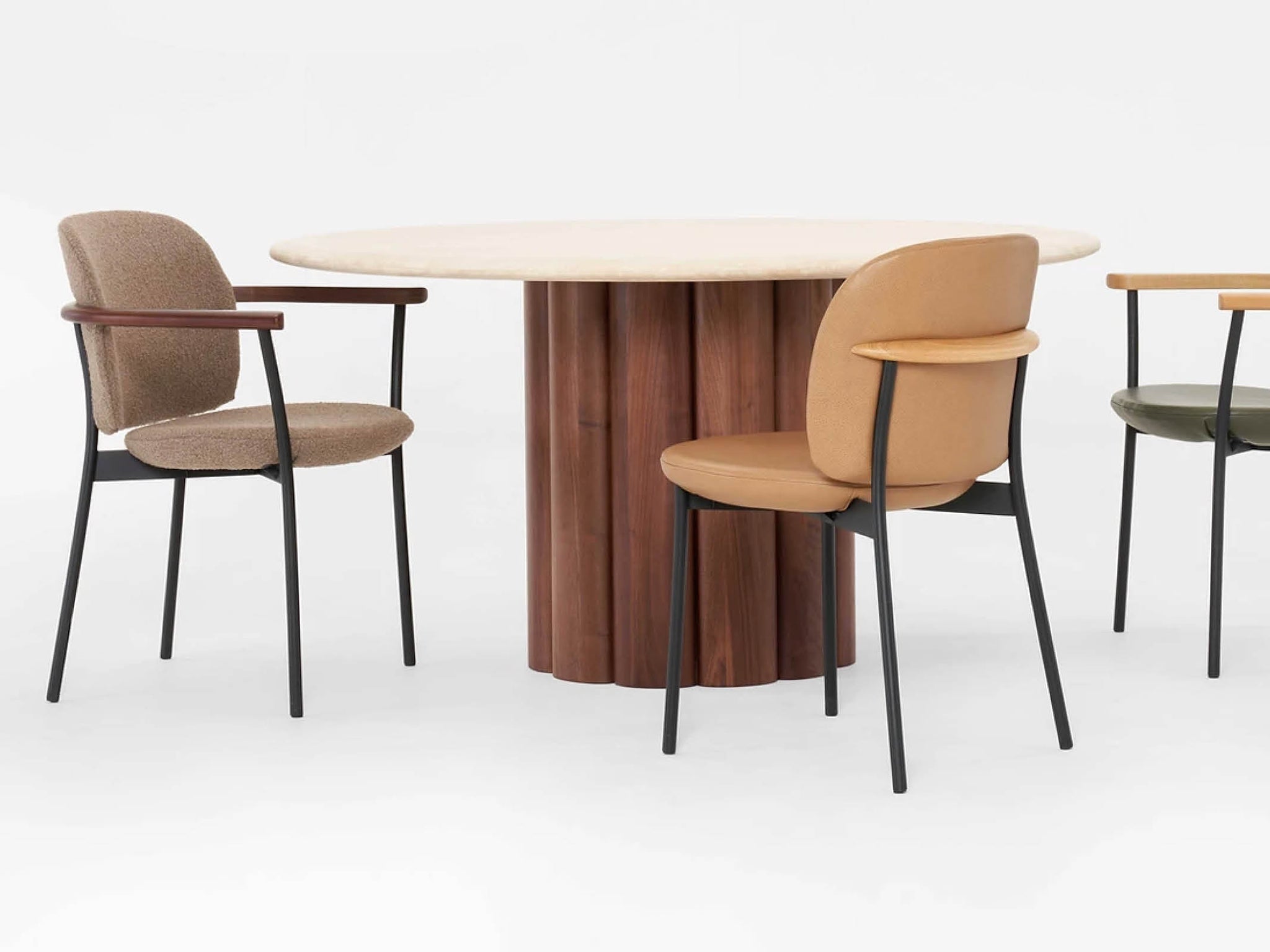 Solace dining chair - armless