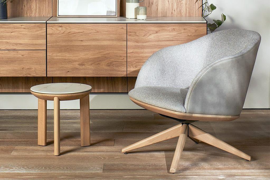 Glenaire Low Back Swivel Chair - Indoor Furniture