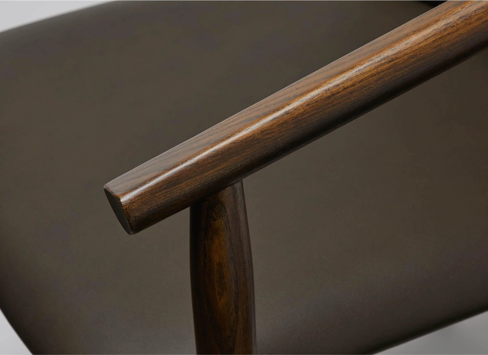 Otway Armchairs with Olive Leather (6) - Indoor Furniture