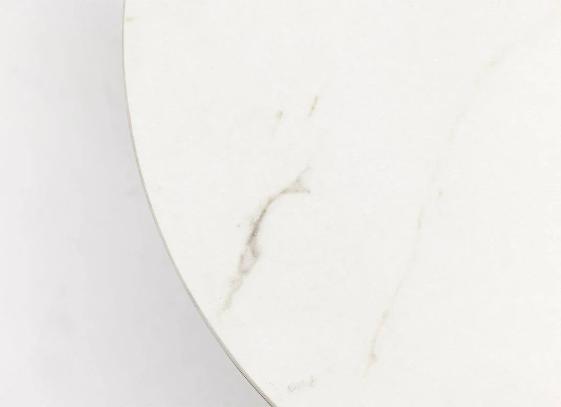 Otway Round Coffee Tables Porcelain - Indoor Furniture