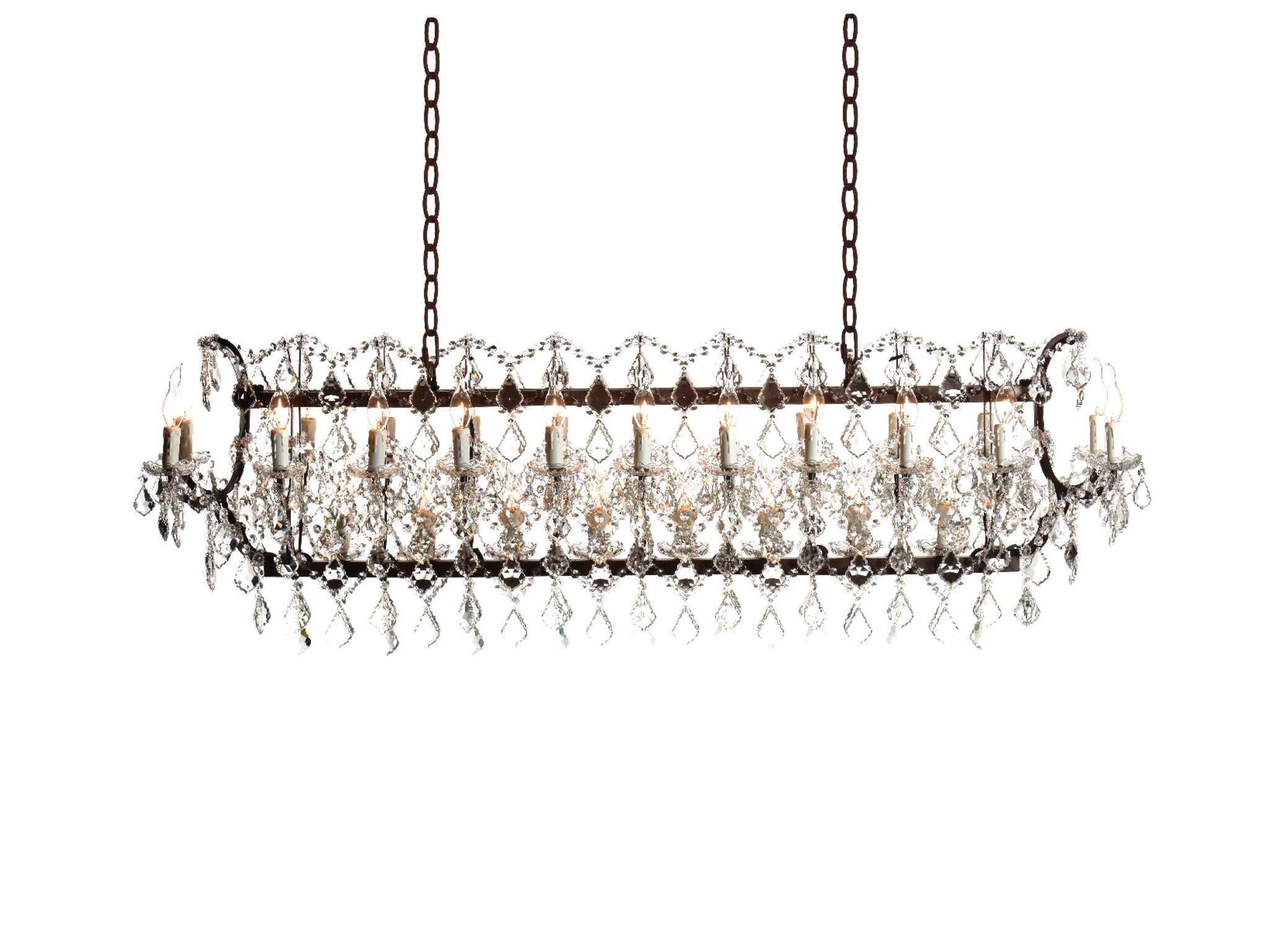 Crystal Rectangle Chandelier