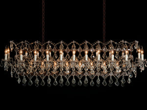 Crystal Rectangle Chandelier