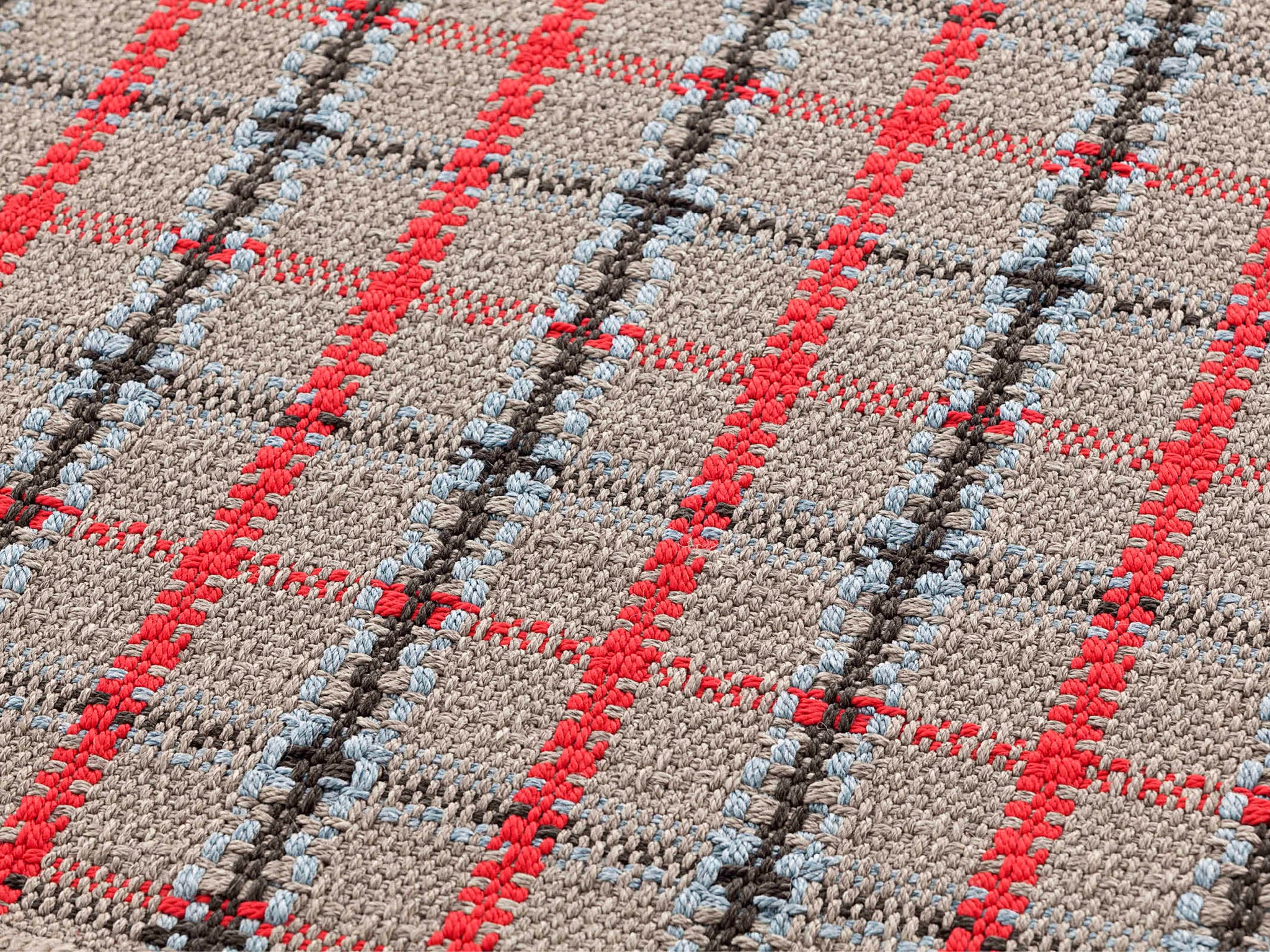 Garden Layers Tartan Rug