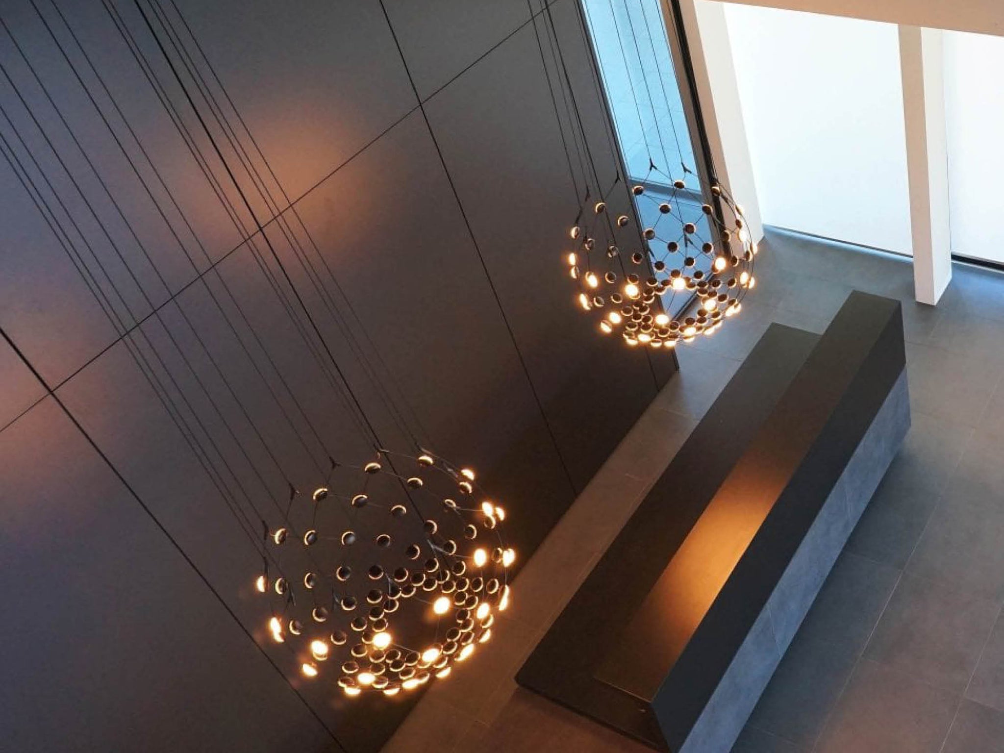 Mesh Suspension Light