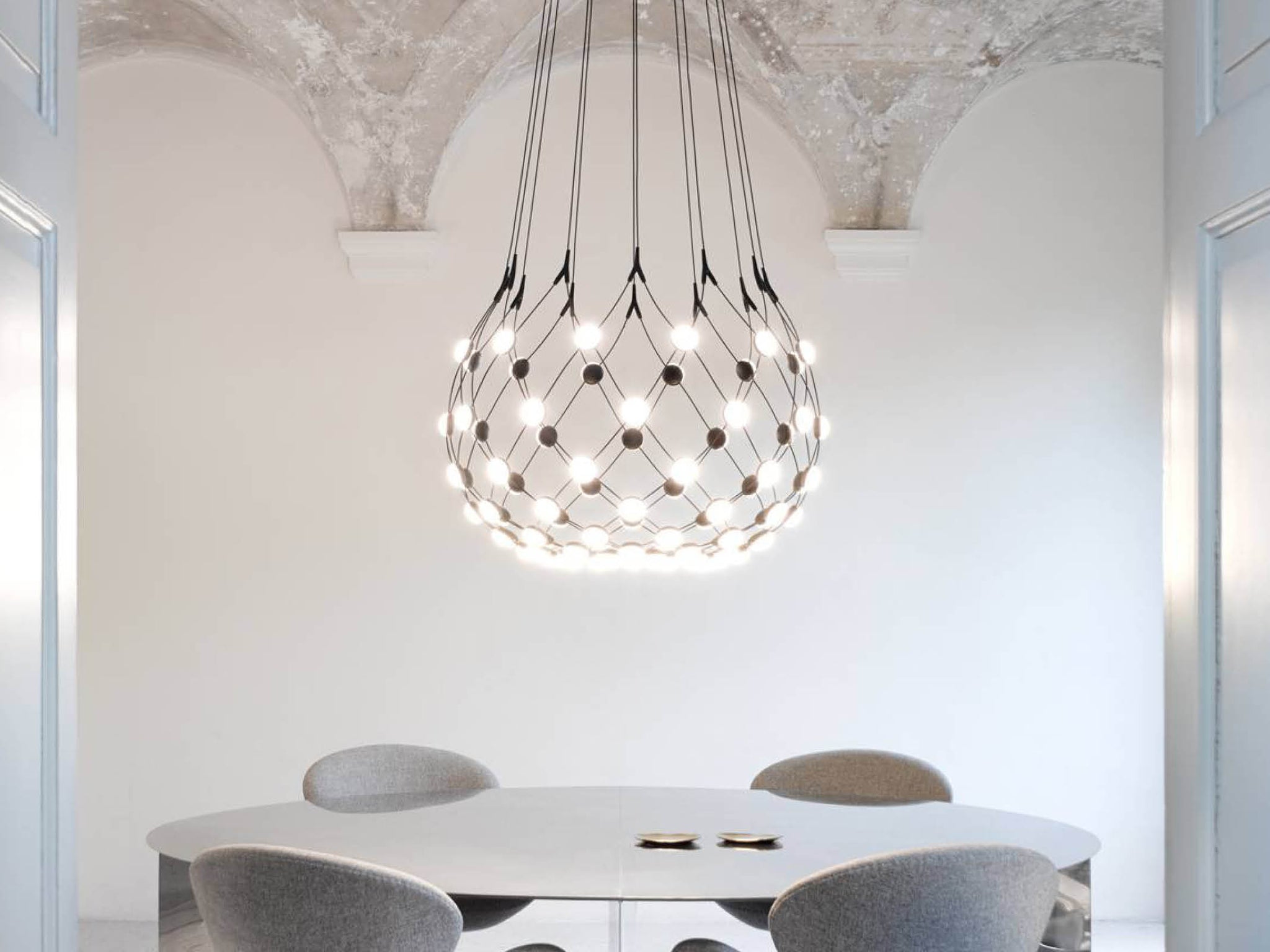 Mesh Suspension Light