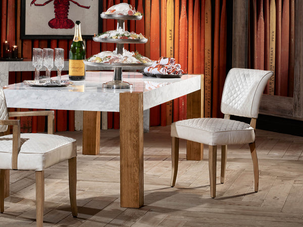 Mimi Quilt Dining Chair by Timothy Oulton Dawson And Co