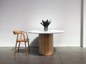 Tathra round dining table