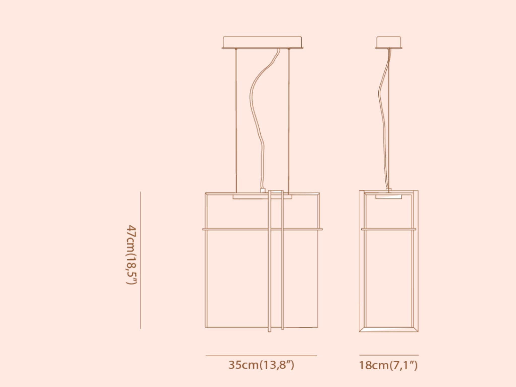 Utmost Suspension Lamp - Clearance Item